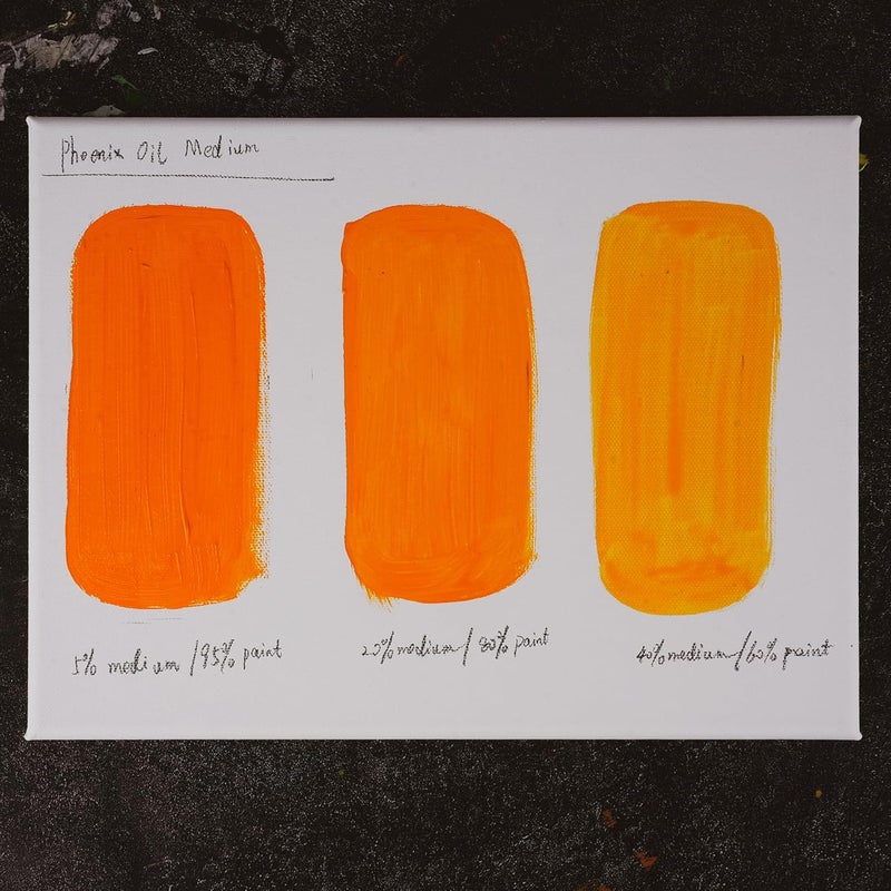 Phoenix Refined Linseed Oil - 8.5 Fl Oz./ 250ml Oil Medium for Painting, Paint Thinner for Oil Based Paints - Image 4